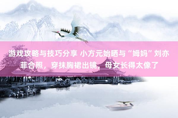 游戏攻略与技巧分享 小方元始晒与“姆妈”刘亦菲合照，穿抹胸裙出镜，母女长得太像了