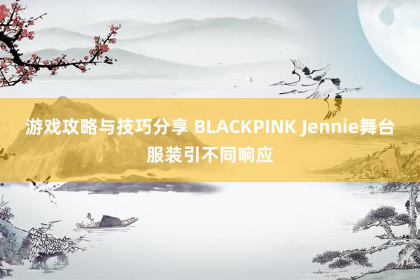 游戏攻略与技巧分享 BLACKPINK Jennie舞台服装引不同响应